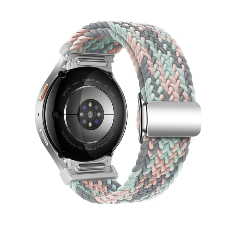 Curea Din Nailon împletită Pentru Samsung Galaxy Watch 7 (40 / 44 Mm) CORAL CULOARE