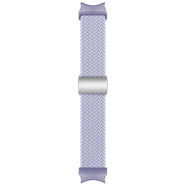 Curea Din Nailon împletită Pentru Samsung Galaxy Watch 7 (40 / 44 Mm) Portocaliu FOG PURPLE