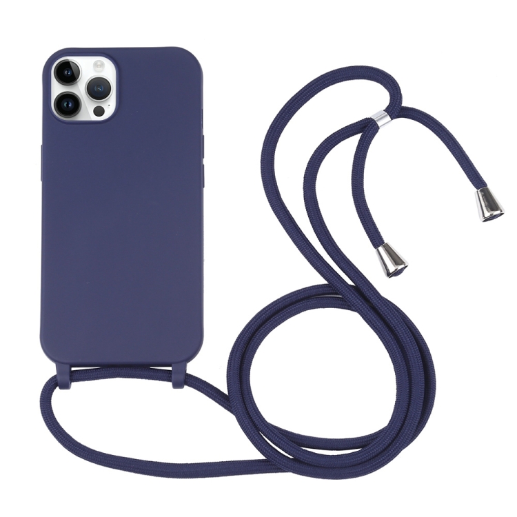 ROPE Capac Cu Sfoară Apple IPhone 16 Pro Albastru