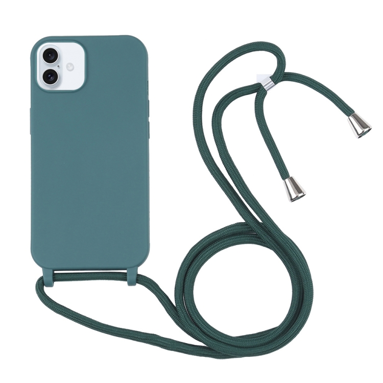 ROPE Acoperire Cu Sfoară Apple IPhone 16 Verde Mentă