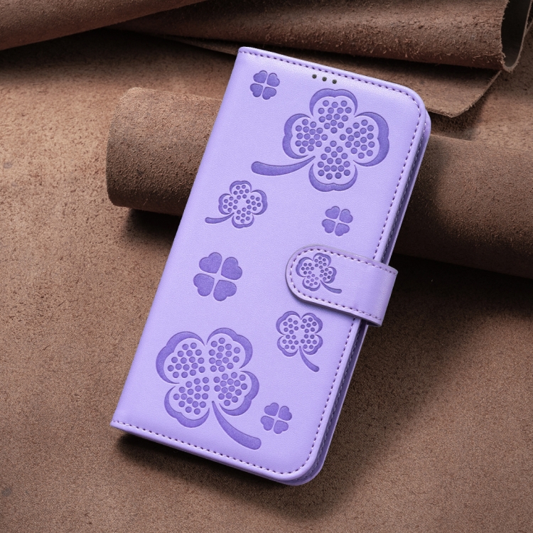 ART CLOVER Husă Portofel Pentru Xiaomi Redmi 14C / Poco C75 Violet