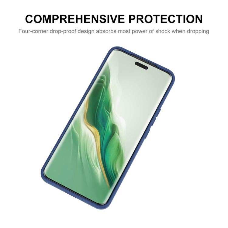 ENKAY RUBBER Husă De Protecție Pentru Honor Magic6 Pro 5G Albastru închis