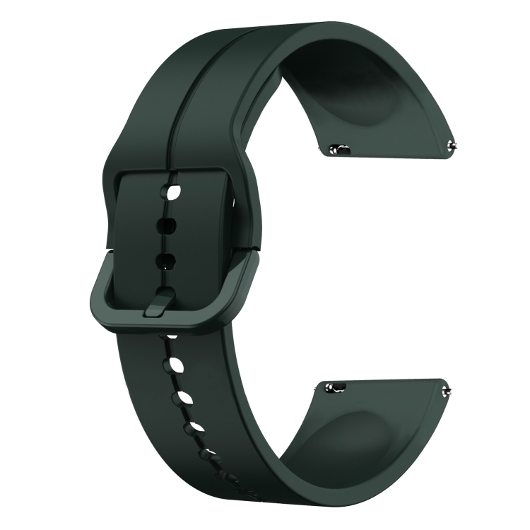 SILICONE Curea înlocuibilă Pentru Garmin Forerunner 255 Music Verde închis