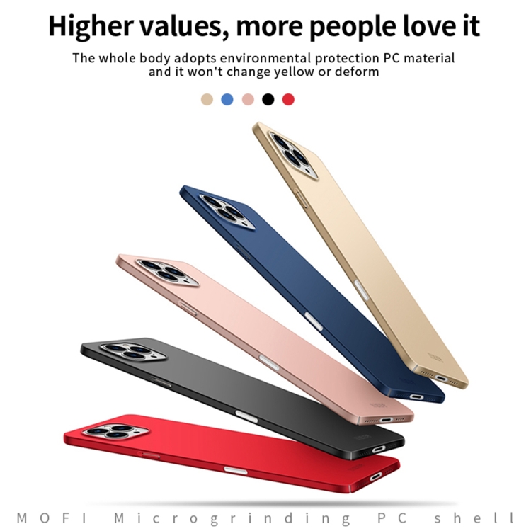 MOFI Capac Din Plastic Pentru Apple IPhone 16 Pro Max Roșu