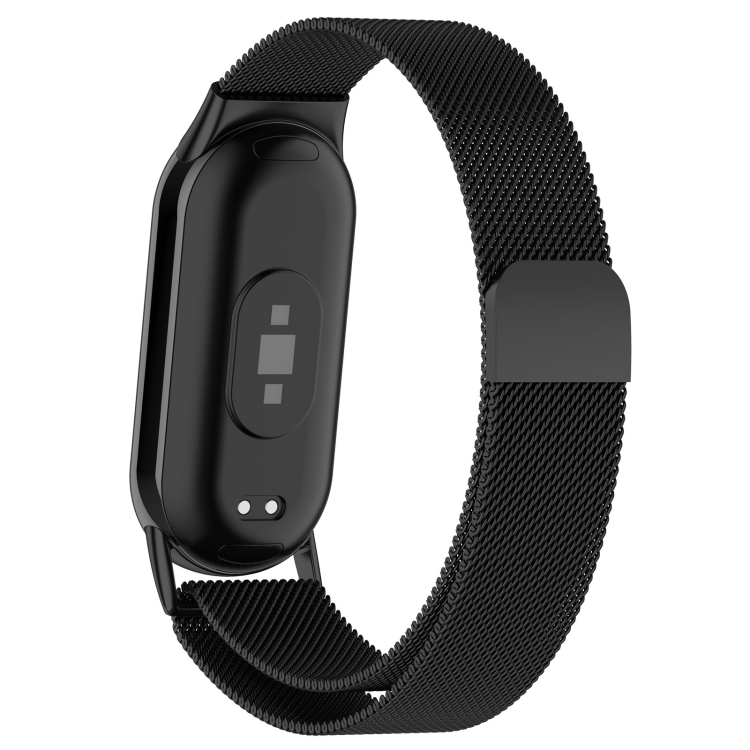 MILANESE Curea Metalică Pentru Xiaomi Smart Band 9 Neagră