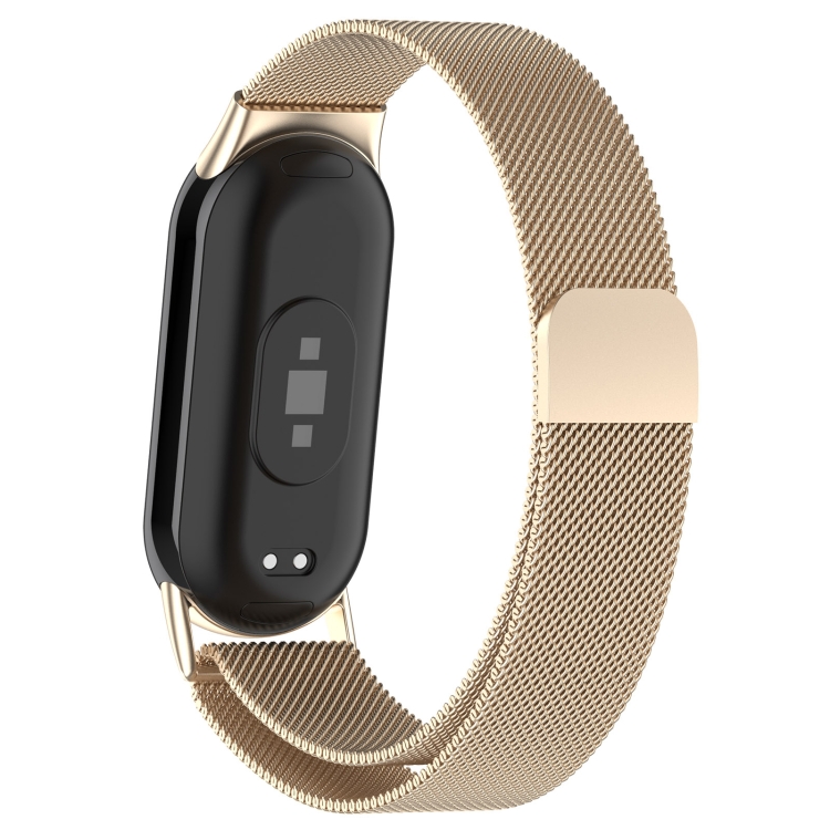 MILANESE Curea Metalică Pentru Xiaomi Smart Band 9 CHAMPAGNE