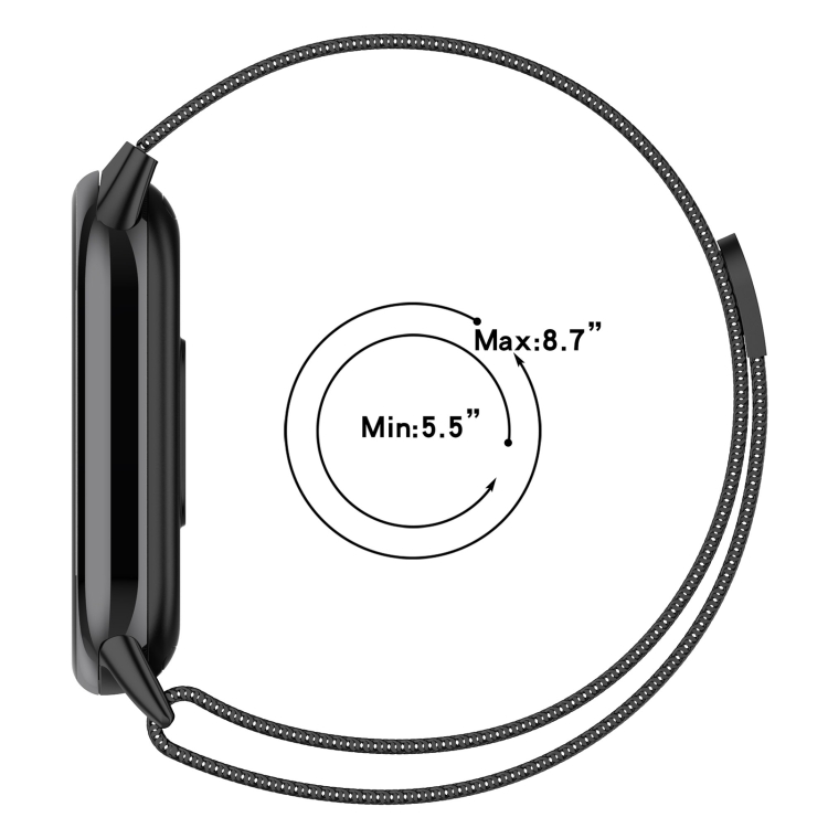 MILANESE Curea Metalică Pentru Xiaomi Smart Band 9 Gold