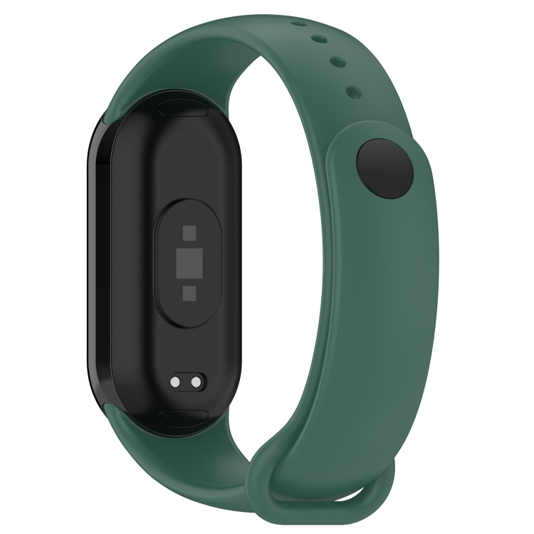 SILICONE Curea înlocuibilă Pentru Xiaomi Smart Band 9 Verde închis