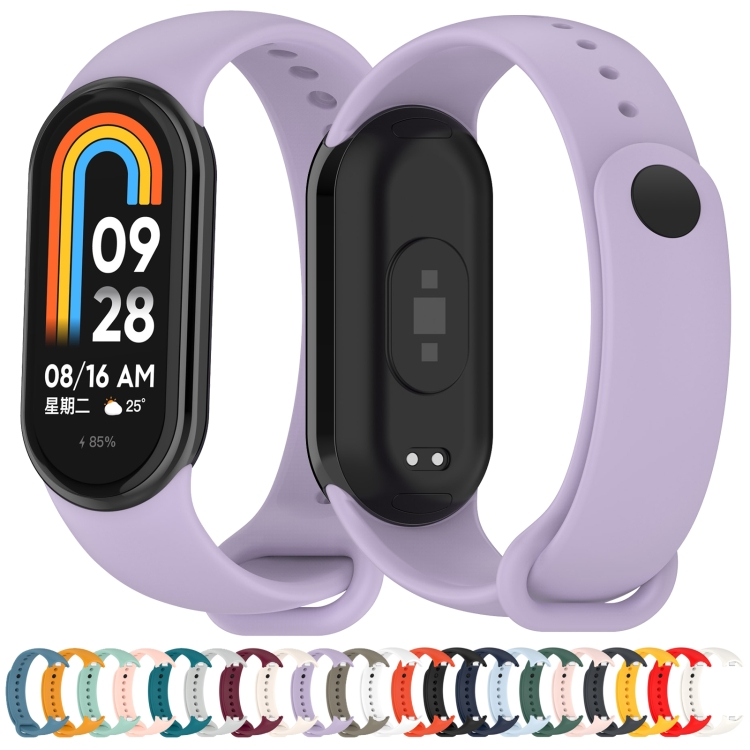 SILICONE Curea înlocuibilă Pentru Xiaomi Smart Band 9 Albastru Deschis