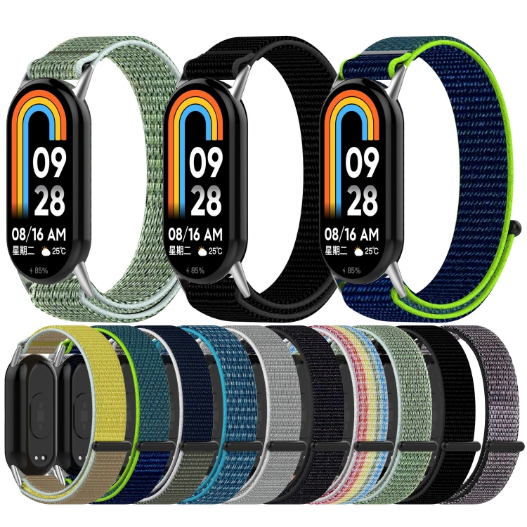 NYLON Curea înlocuibilă Pentru Xiaomi Smart Band 9 Negru