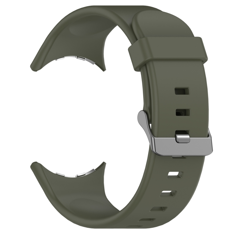 SILICONE Curea Interschimbabilă Pentru Google Pixel Watch 3 45mm Verde închis