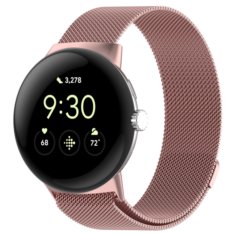 MILANESE Curea Metalică Pentru Google Pixel Watch 3 45mm Roz