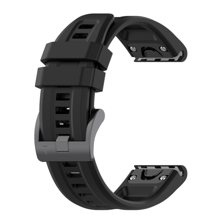 SILICONE Curea înlocuibilă Pentru Garmin Fenix 8 43mm Negru