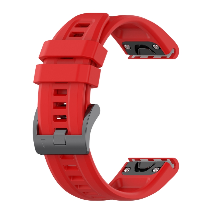 SILICONE Curea înlocuibilă Pentru Garmin Fenix 8 43mm Roșu