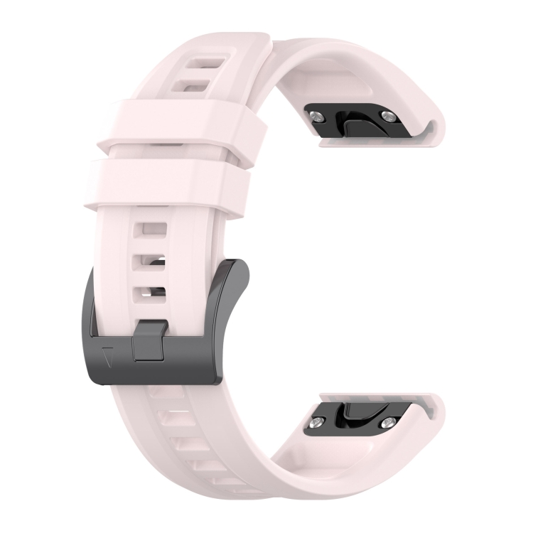 SILICONE Curea înlocuibilă Pentru Garmin Fenix 8 43mm Roz Deschis