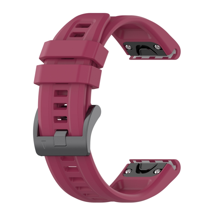 SILICONE Curea înlocuibilă Pentru Garmin Fenix 8 51mm Burgundy