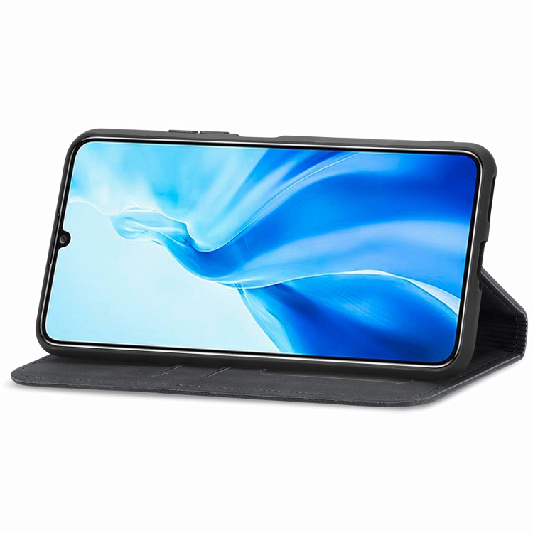 MAGNETIC Capac Cu Balamale Pentru Oukitel C51 Negru