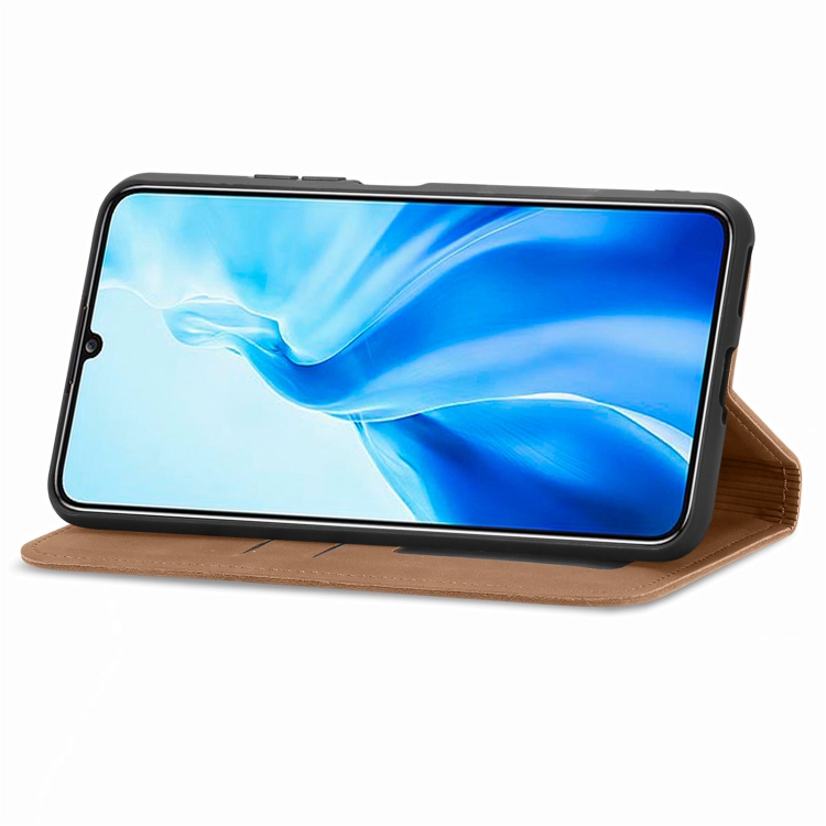 MAGNETIC Capac Cu Balamale Pentru Oukitel C51 Maro