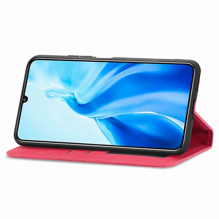 MAGNETIC Capac Cu Balamale Pentru Oukitel C51 Roșu