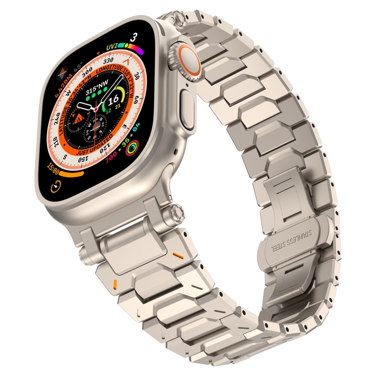 PATHFINDER Curea Metalică Pentru Apple Watch 10 46mm TITANIUM