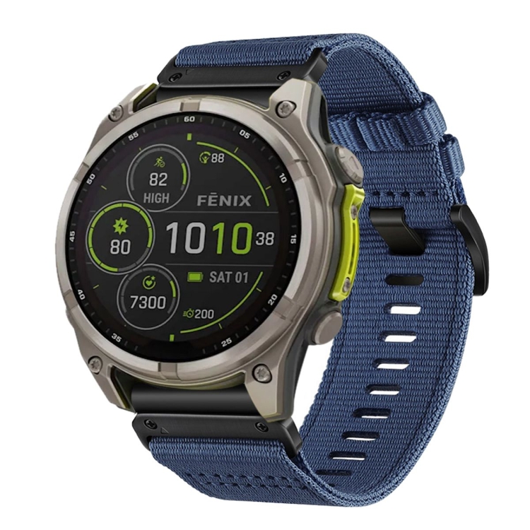 CANVAS Curea înlocuibilă Pentru Garmin Fenix 8 47mm Albastru