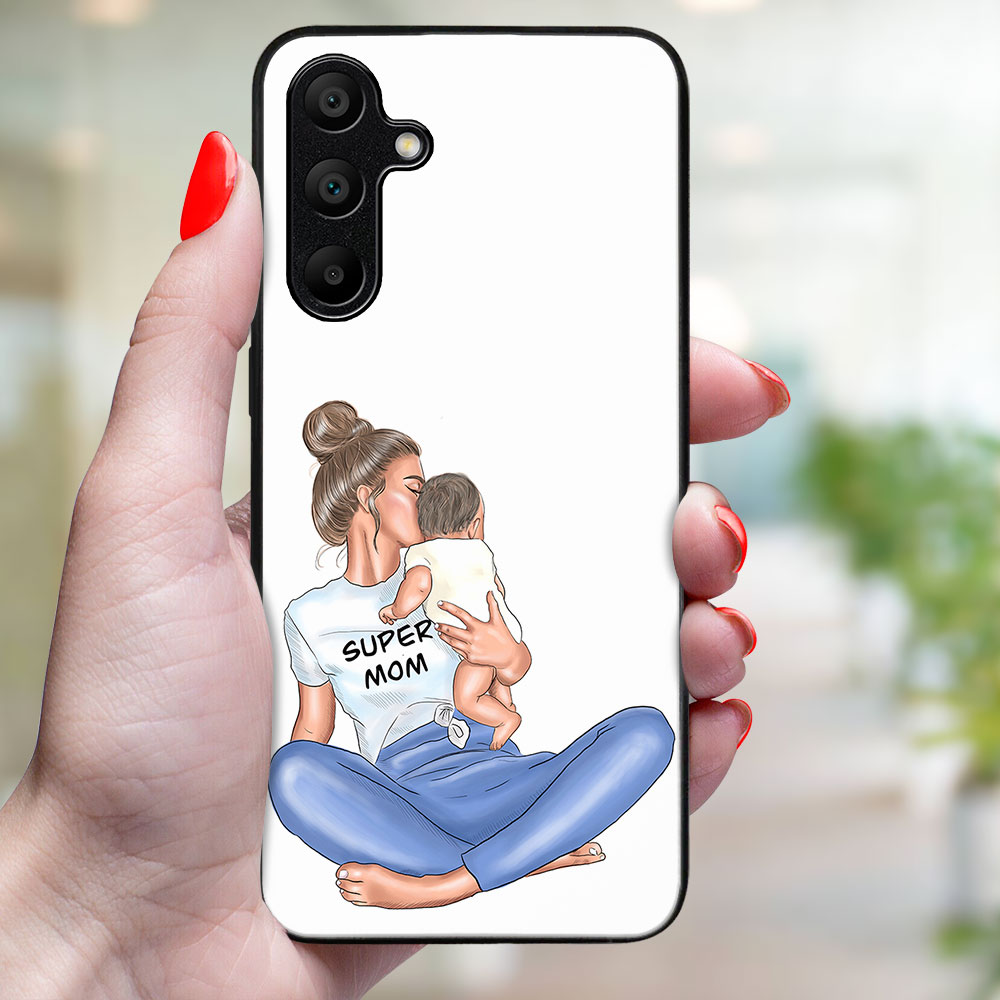 MY ART Husă De Protecție Pentru Samsung Galaxy S23 FE 5G SUPERMOM (112)