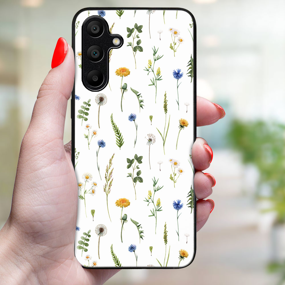 MY ART Husă De Protecție Pentru Samsung Galaxy A35 5G WILDFLOWER (153)