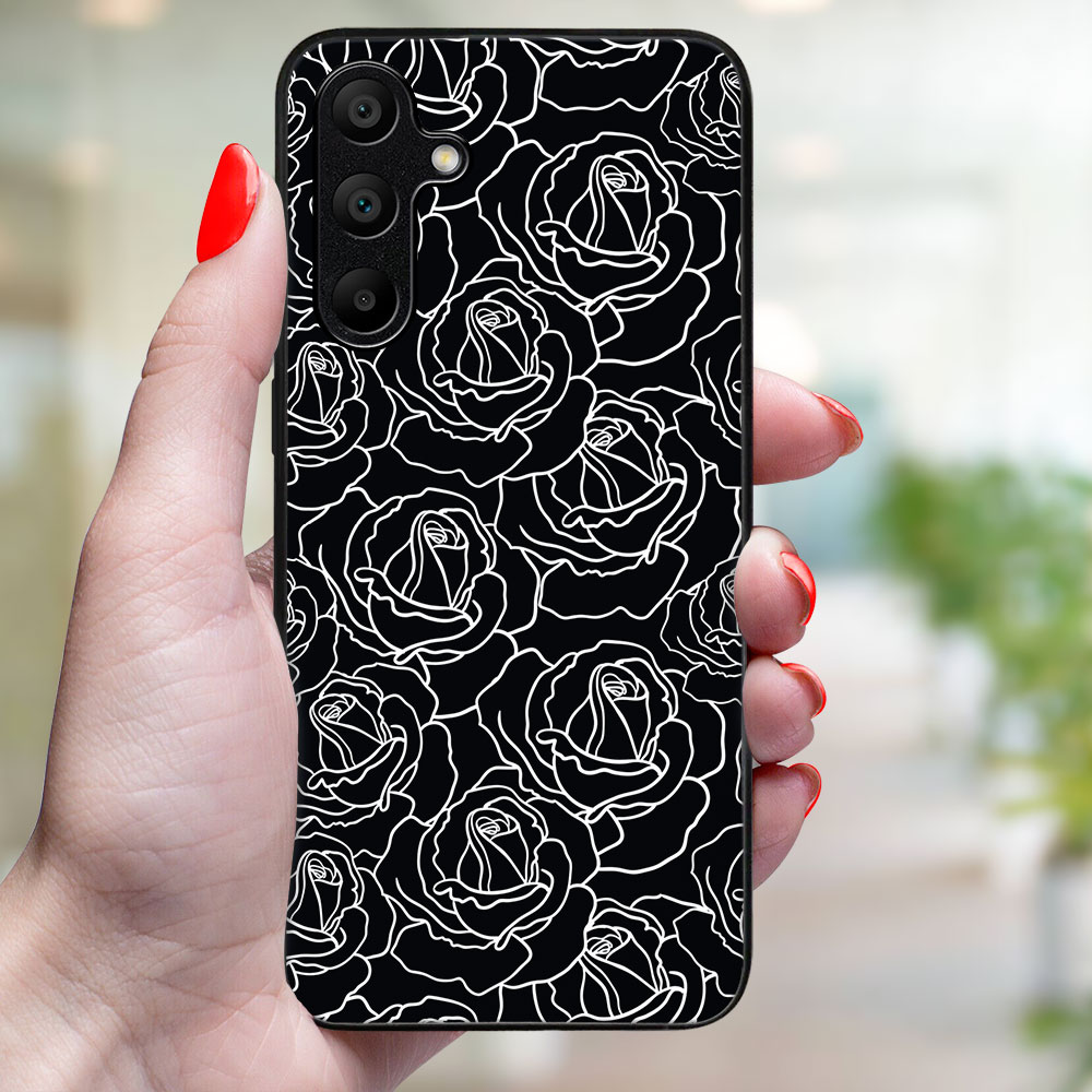 MY ART Husă De Protecție Pentru Samsung Galaxy A35 5G ROSES (172)