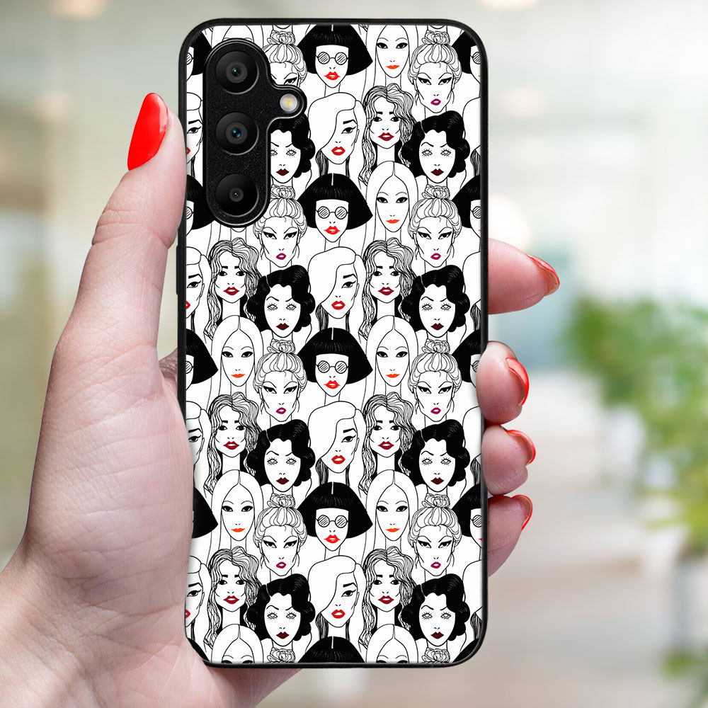 MY ART Husă De Protecție Pentru Samsung Galaxy A35 5G LIPSTICK (174)