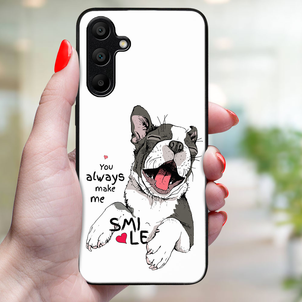 MY ART Husă De Protecție Pentru Samsung Galaxy A35 5G SMILE (189)