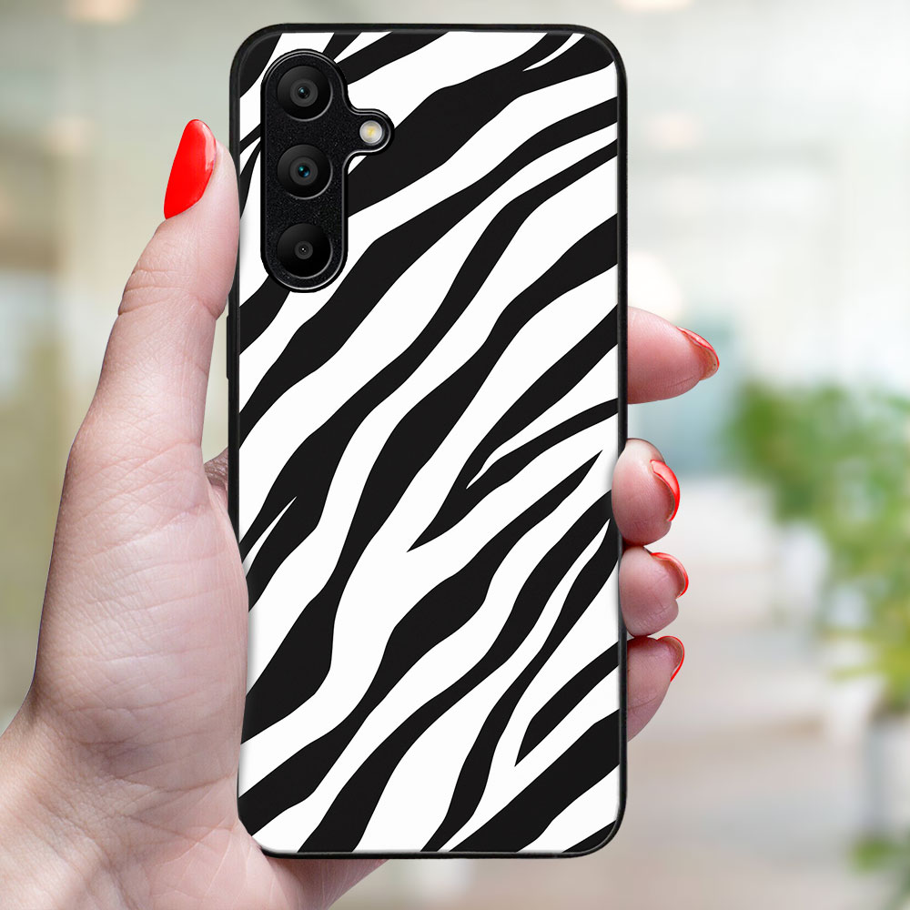 MY ART Husă De Protecție Pentru Samsung Galaxy A35 5G ZEBRA (237)