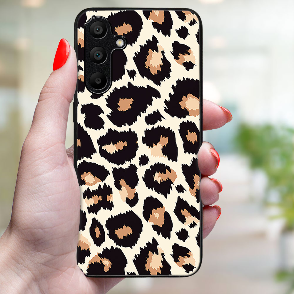 MY ART Husă De Protecție Pentru Samsung Galaxy A35 5G LEOPARD PRINT (238)