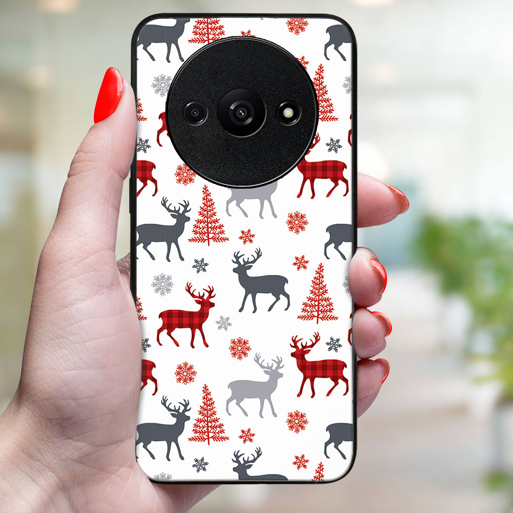 MY ART Husă Cu Design De Crăciun Xiaomi Redmi A3 DEER (068)