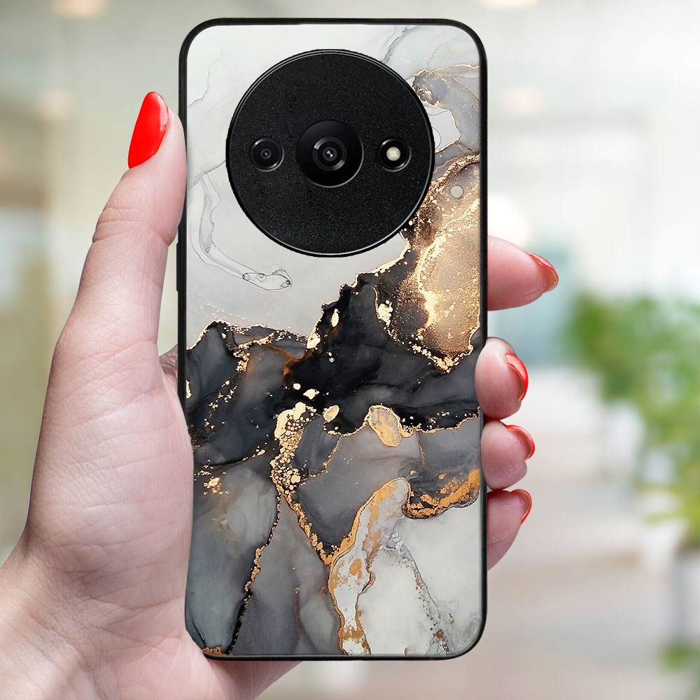 MY ART Husă De Protecție Pentru Xiaomi Redmi A3 GREY MARBLE (140)