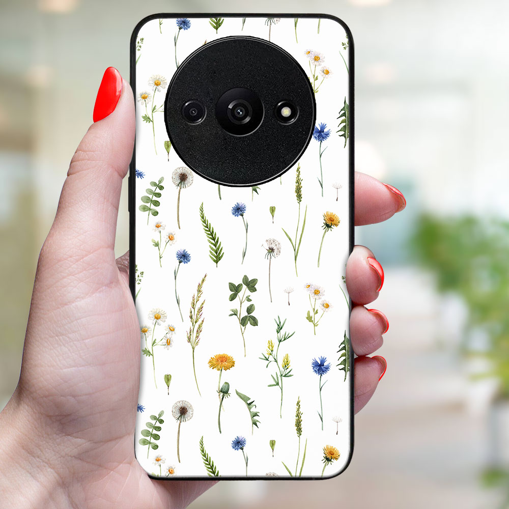 MY ART Husă De Protecție Pentru Xiaomi Redmi A3 WILDFLOWER (153)