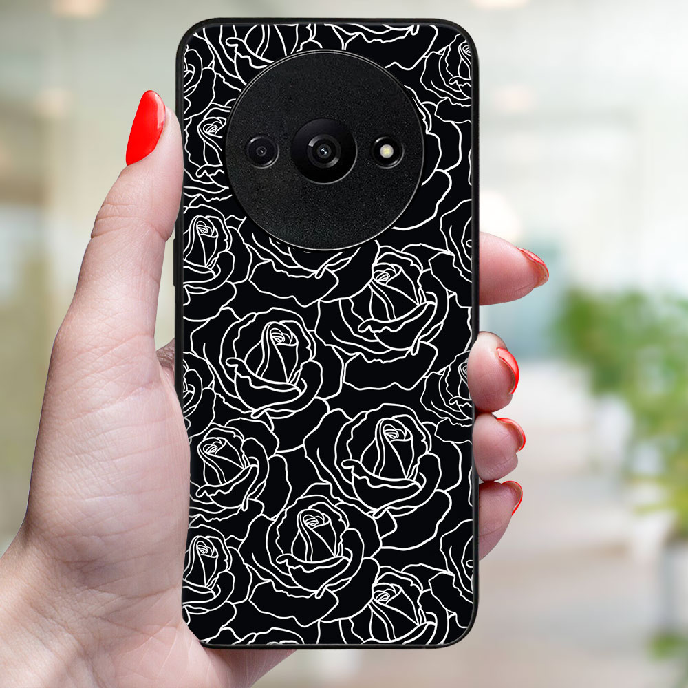 MY ART Husă De Protecție Pentru Xiaomi Redmi A3 ROSES (172)