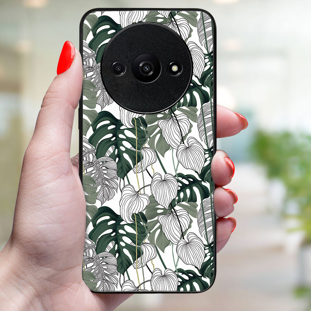 MY ART Husă De Protecție Pentru Xiaomi Redmi A3 LEAF (175)