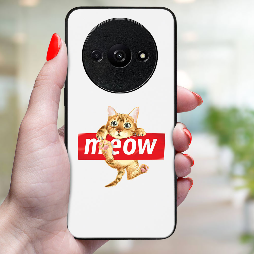 MY ART Husă De Protecție Pentru Xiaomi Redmi A3 MEOW (183)