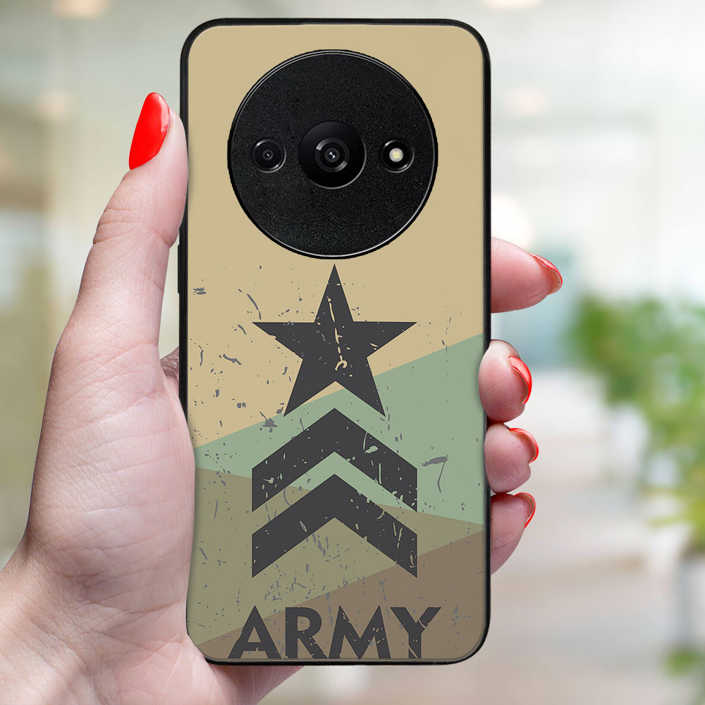 MY ART Husă De Protecție Pentru Xiaomi Redmi A3 ARMY (236)