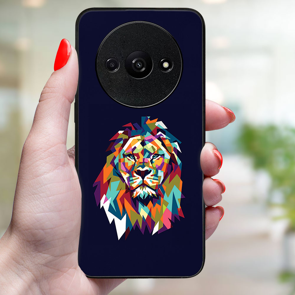 MY ART Husă De Protecție Pentru Xiaomi Redmi A3 LION (246)