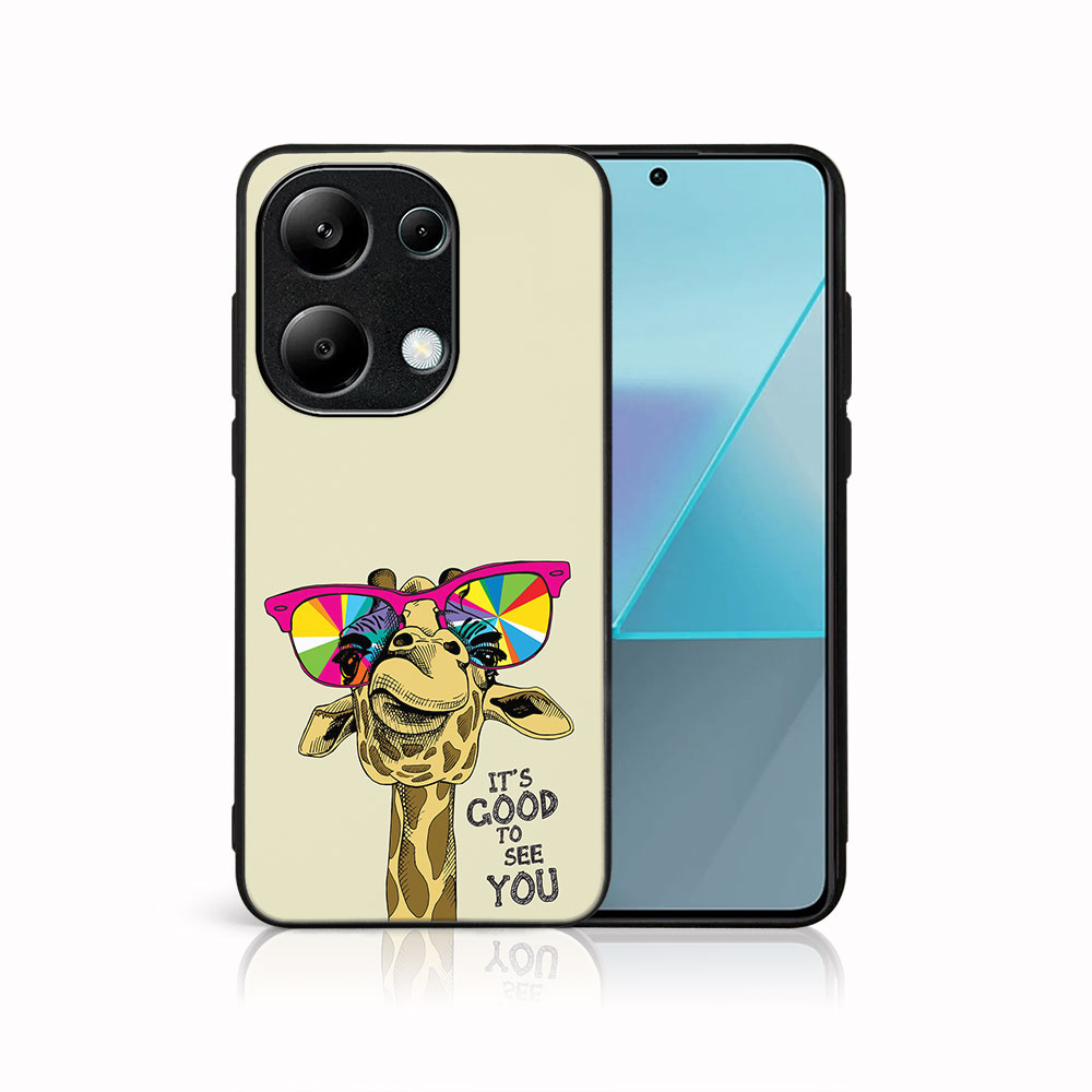 MY ART Husă De Protecție Pentru Xiaomi Redmi Note 13 GIRAFFE (180)