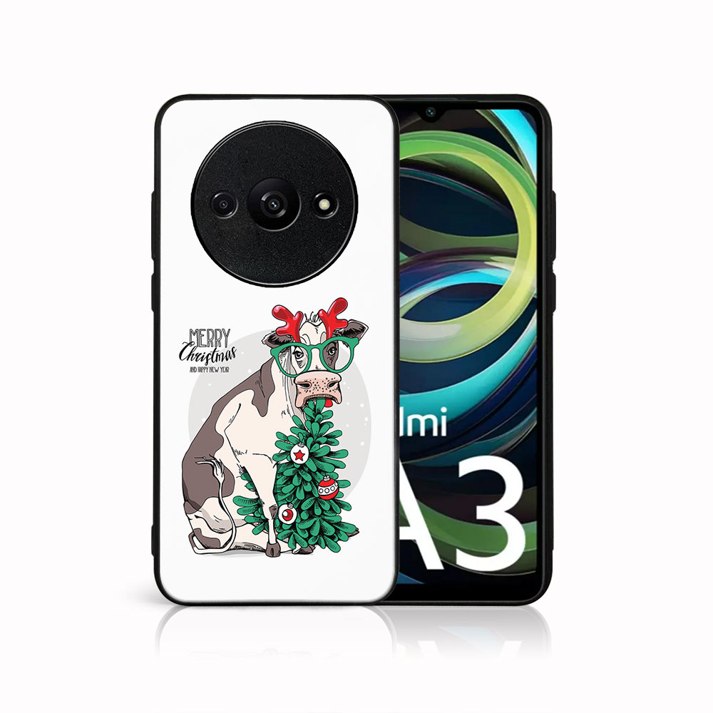 MY ART Husă Cu Design De Crăciun Xiaomi Redmi A3 MERRY CHRISTMAS (074)