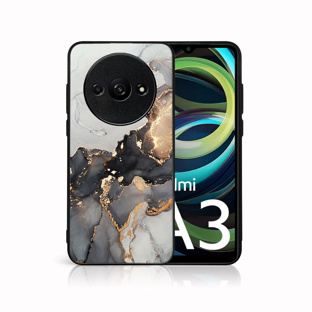 MY ART Husă De Protecție Pentru Xiaomi Redmi A3 GREY MARBLE (140)