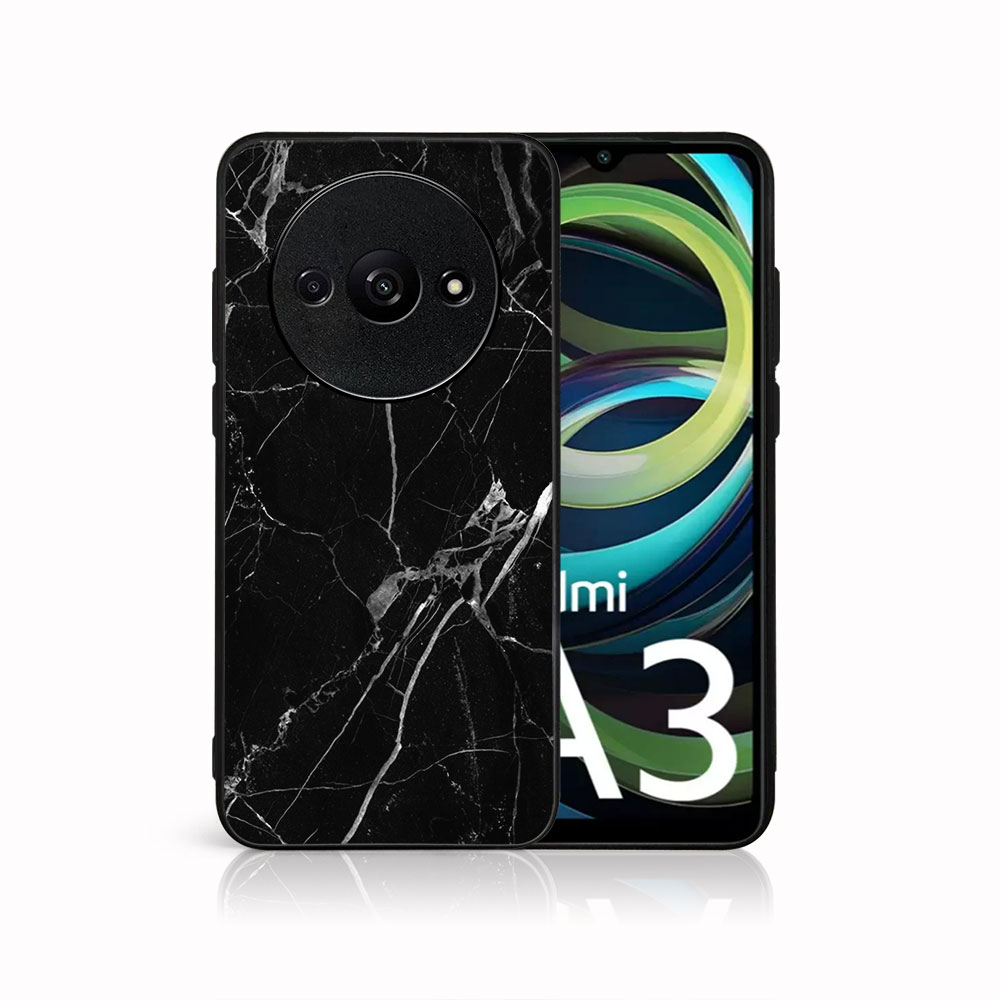 MY ART Husă De Protecție Pentru Xiaomi Redmi A3 BLACK MARBLE (142)