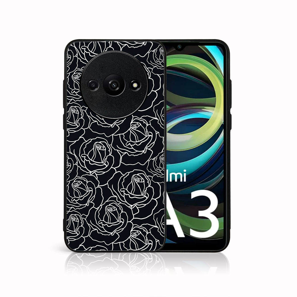 MY ART Husă De Protecție Pentru Xiaomi Redmi A3 ROSES (172)