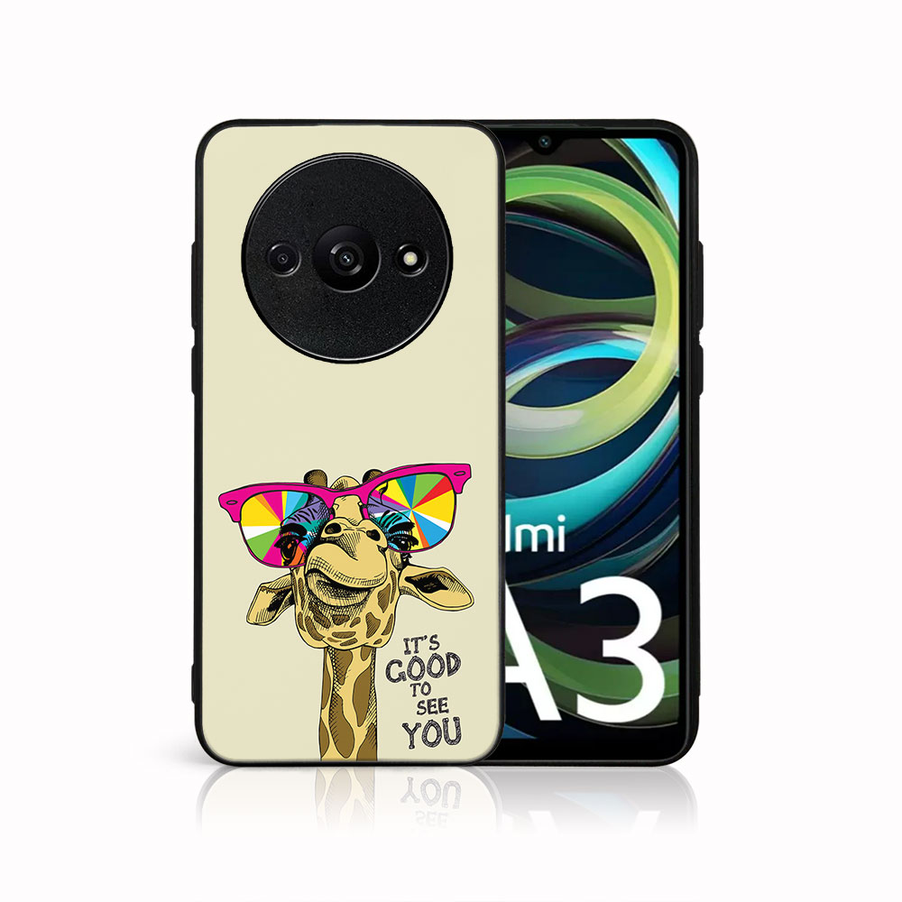 MY ART Husă De Protecție Pentru Xiaomi Redmi A3 GIRAFFE (180)