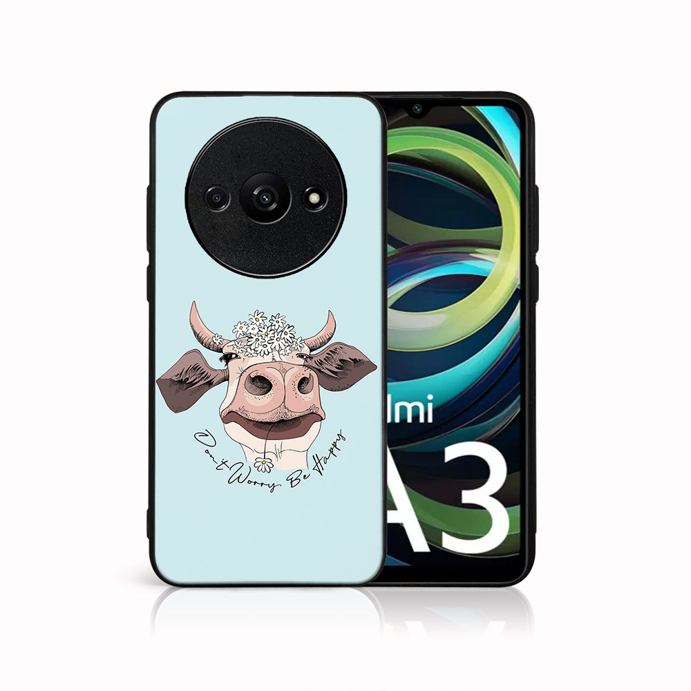 MY ART Husă De Protecție Pentru Xiaomi Redmi A3 HAPPY COW (181)