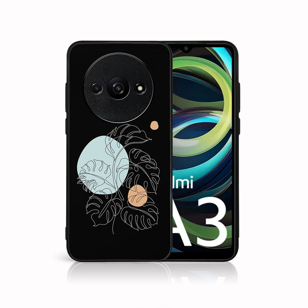 MY ART Husă De Protecție Pentru Xiaomi Redmi A3 MONSTERA (194)