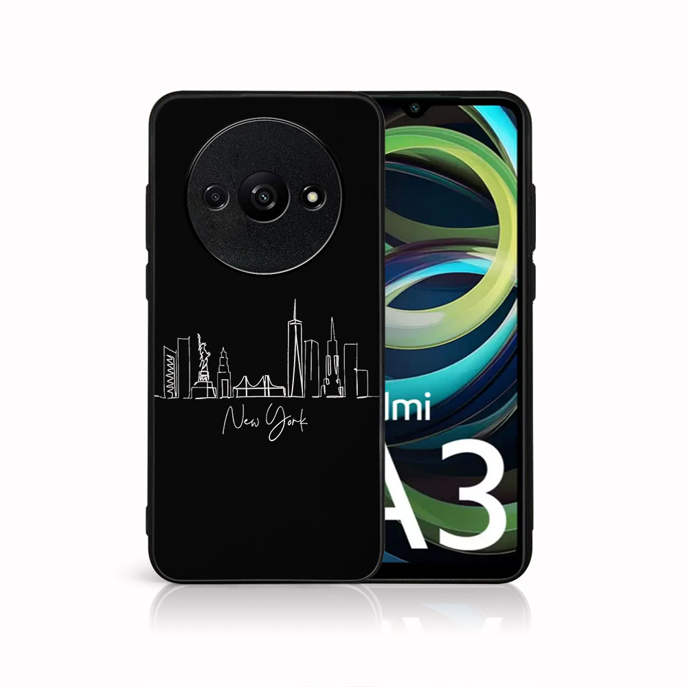 MY ART Husă De Protecție Pentru Xiaomi Redmi A3 NEW YORK (207)