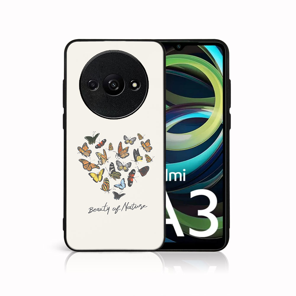 MY ART Husă De Protecție Pentru Xiaomi Redmi A3 BUTTERFLIES (240)